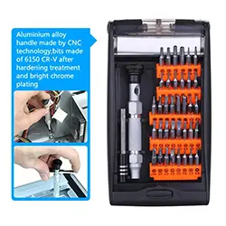 Kit tournevis magnétique 38 en 1 outils de réparation professionnel JAKEMY JM-8151