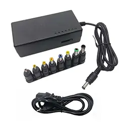 Chargeur universel pour Laptop ordinateur portable 12V 15V 16V 18V 19V 20V 24V 4.5A, 120W