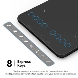 Tablette graphique XP pen Deco Mini7 V2 Android  Mac Windows
