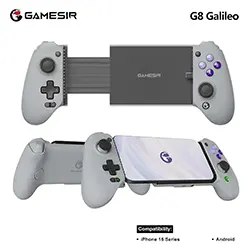 Manette de Jeu Filaire Mobile Gamesir GALILEO G8 avec Stick effet Hall Type-c pour smartphone ANDROID et iPhone Série 15