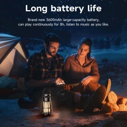 HOCO BS61 2 en 1 Lanterne Lampe de camping + Haut parleur Bluetooth 5.3