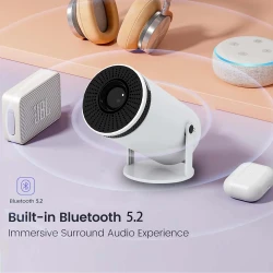 DataShow Mini Projecteur Smart LED portable 720p Android WiFi