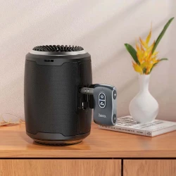 HOCO E73 Récepteur Bluetooth 5.0 Audio AUX 3.5mm avec micro intégré pour voiture