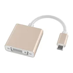 Adaptateur convertisseur Type-C USB-C USB 3.1 vers DVI 24 + 5 1080P