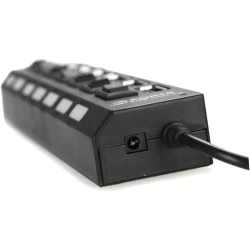 Hub USB 2.0 HI-Speed 7 Ports USB Avec Interrupteur Marche/Arrêt Pour PC