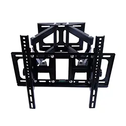 Support mural universel pour TV avec bras télescopique rotatif réglable avec inclinaison de 26" à 55" D50