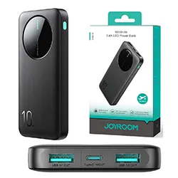 Power Bank 10000mAh 2.4A LED 22.5W Joyroom JR-PBF12 2 x USB-A + 1 x USB-C