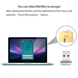 Lecteur d'empreintes digitales USB intelligent Pour Windows 10 32/64 Bits PC et LAPTOP