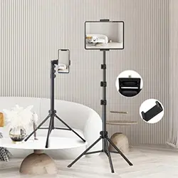 Trépied et selfie Portable YS-818 extensible 157cm pour Téléphone Smartphone Caméra