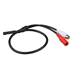 Microphone de Surveillance Audio à faible bruit haute sensibilité, micro pour CCTV AHD, caméra IP de sécurité DVR, vidéosurveillance