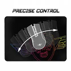 Tapis de souris Gaming Spirit of gamer DARKSKULL Taille M 33 x 24 cm SOG-PAD02M
