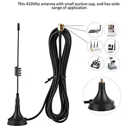 Antenne 4G de Communication Radio 5dbi avec Cable 5m Connecteur SMA mâle