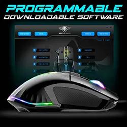 Souris Gaming filaire USB Spirit of gamer Pro-M5 S-PM5RGB RGB 12800 DPI 8 Boutons Programmables