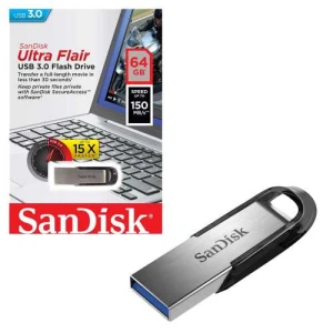 Flash disque SanDisk Ultra flair USB 3.0 64GB 128GB 150Mb/s