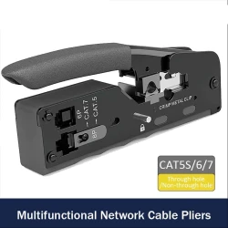 Pince a sertir Réseau RJ45 RJ12 RJ11 pour câble Cat5 Cat6 Cat7 6P8P