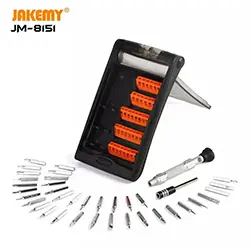 Kit tournevis magnétique 38 en 1 outils de réparation professionnel JAKEMY JM-8151