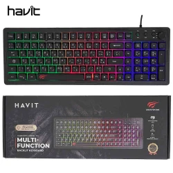 HAVIT KB886L Pro Clavier Gaming Filaire USB Rétroéclairé AZERTY FR AR