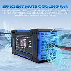 Chargeur rapide de batterie de voiture LCD, réparation SnapPulse, acide de plomb AGM 12v 6A